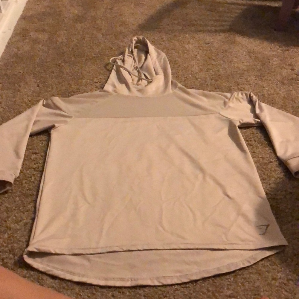 ❌SOLD❌Nikki B Gymshark Nude Hoodie